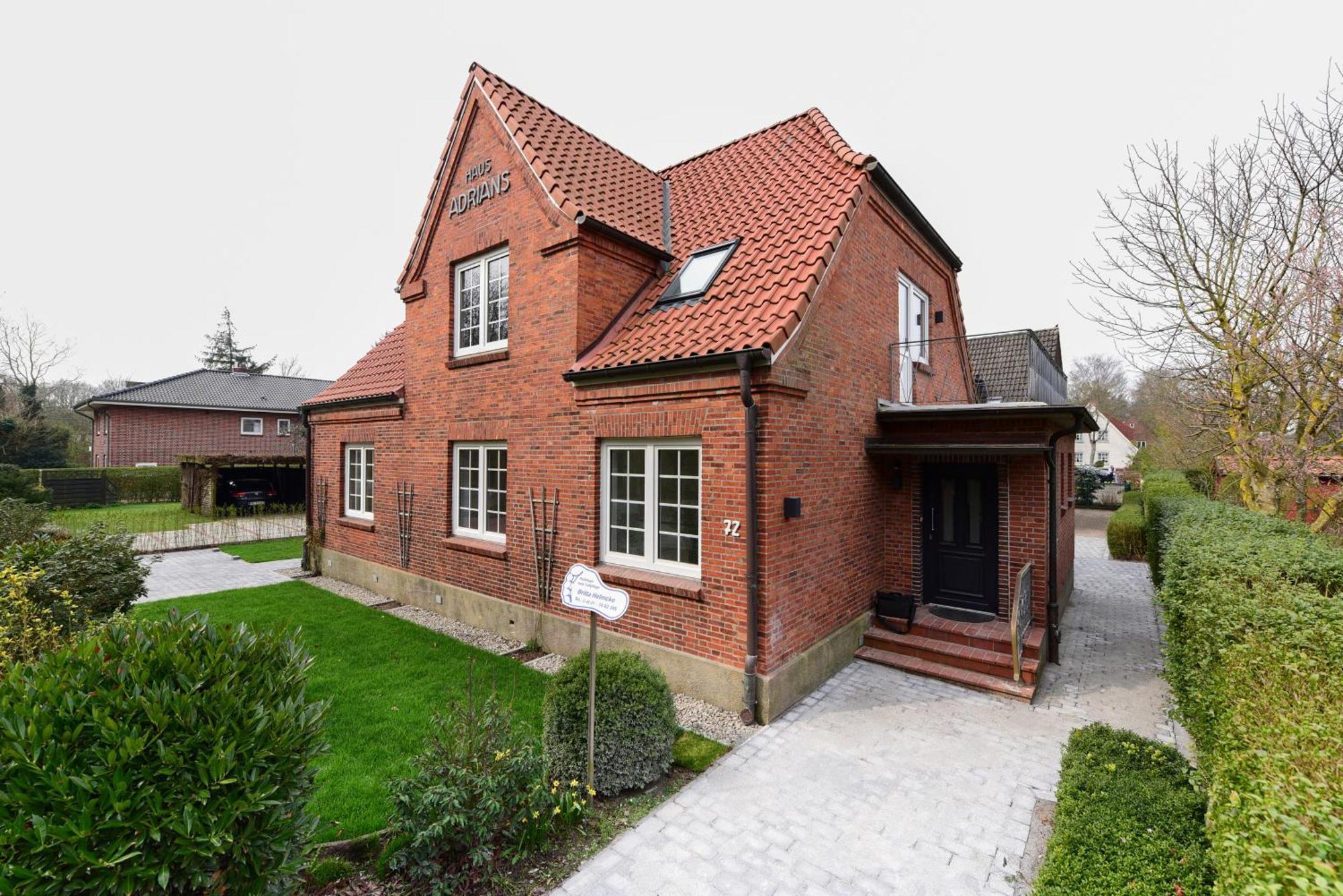 Apartmán Badestrasse 72 Wyk auf Föhr Exteriér fotografie